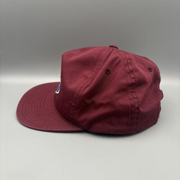 Obey Logo Hat Cap Snap Back Red with black Streetwear Skater Skateboard - Picture 2 of 7